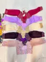 Georgette Multi work 19" balloon sleev Princess Cut fancy Blouse