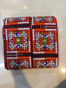 Multicolour kachhi work mirror lace abhala lace Navratri special broad width