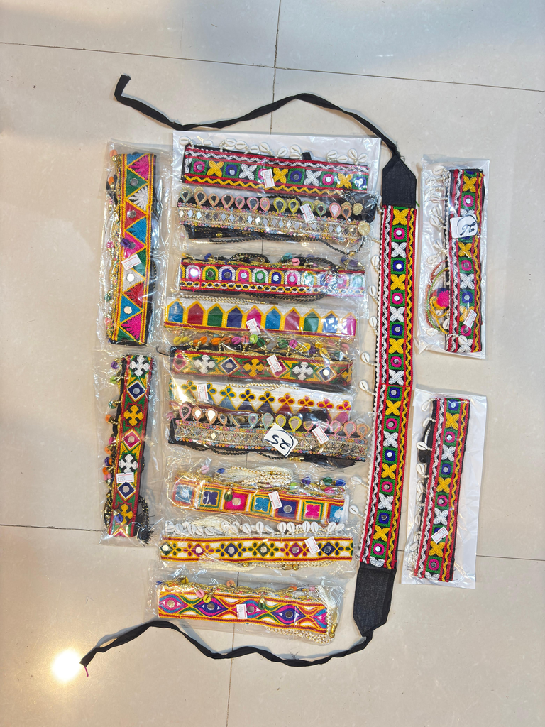 Kamar belt navratri special kachhi work