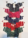 Rayon foil print siroski balloon sleev katori blouse